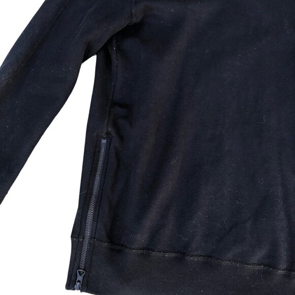 REIGNING Champ Heavyweight Side Zip Sweater Small Black - Picture 5 of 7